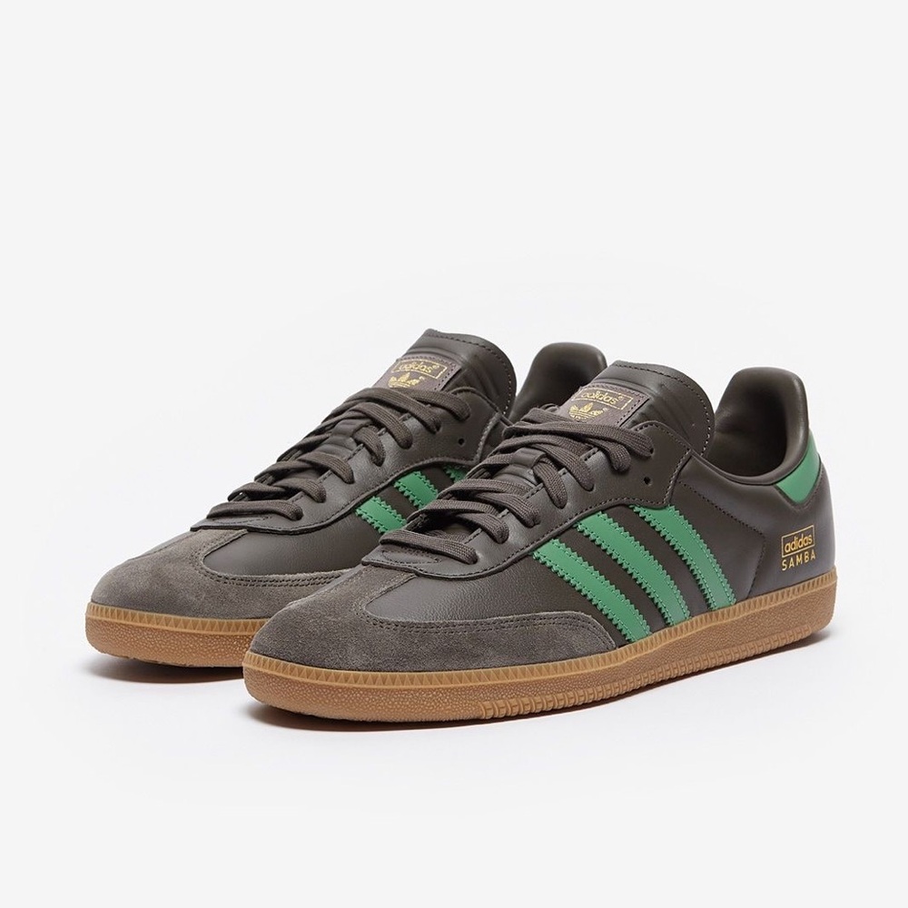 ADIDAS ORIGINALS Samba IG6175 SOLDOUT SHADOW OLIVE GREEN SIZE UK8 US 9.5 EU 42